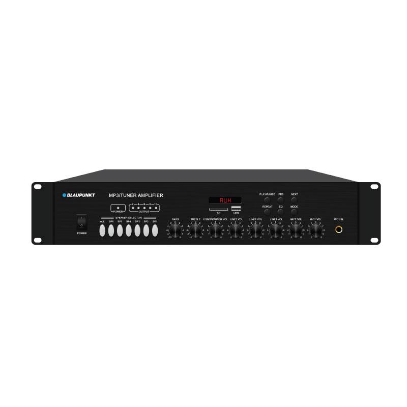 Pojačalo 6 zona 100V/350w USB/FM/Ble BLAUPUNKT BP-PA-AMP350W-6Z