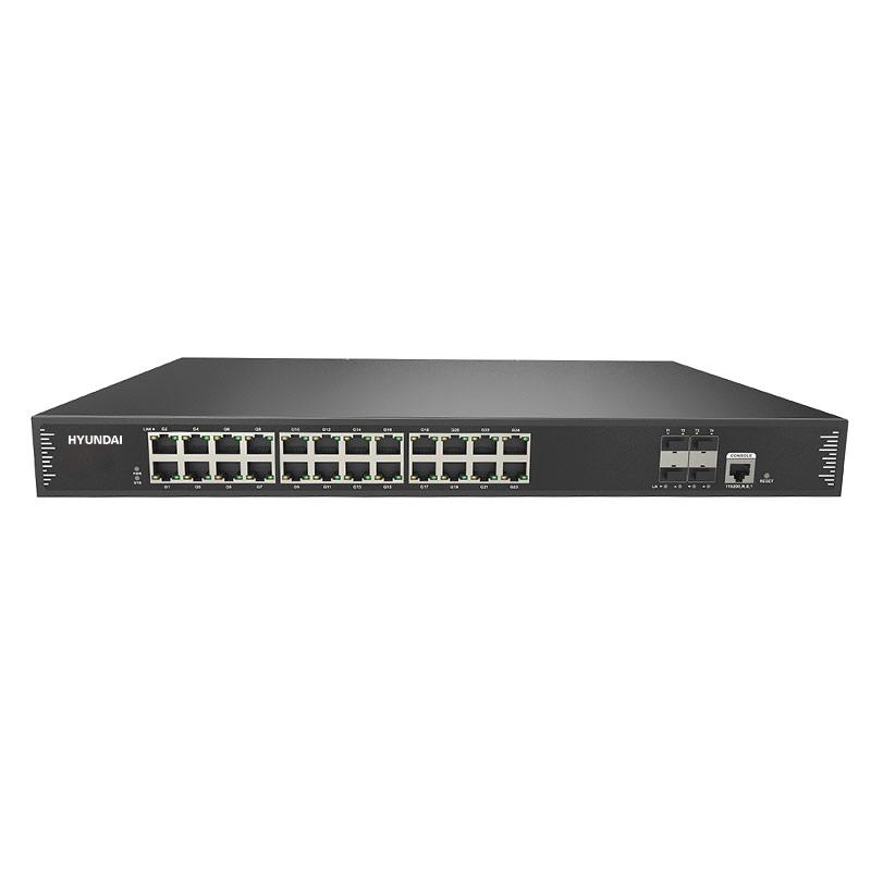 Switch 28 portni 10G upravljivi L3, SFP HYUNDAI HYU-NE-SW-M24FM002