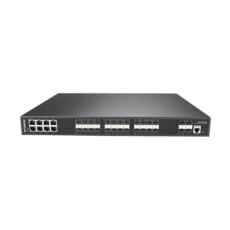 Switch 36 portni upravljivi L2+, SFP Gbit HYUNDAI HYU-NE-SW-M28F8G001